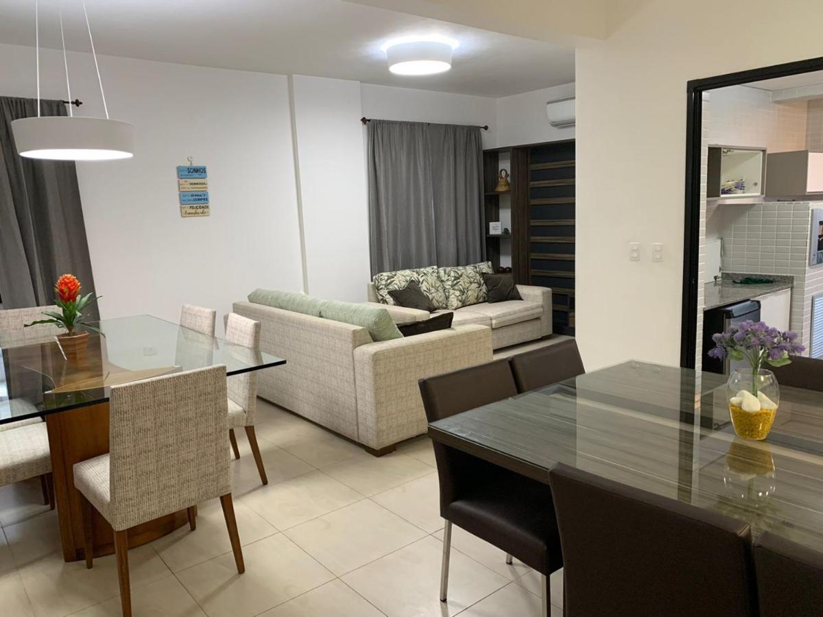 Flat Em Pitangueiras - Sacada Gourmet, 3 Dorms, Limpeza Diaria E Serv De Praia Apartment Guaruja Exterior photo