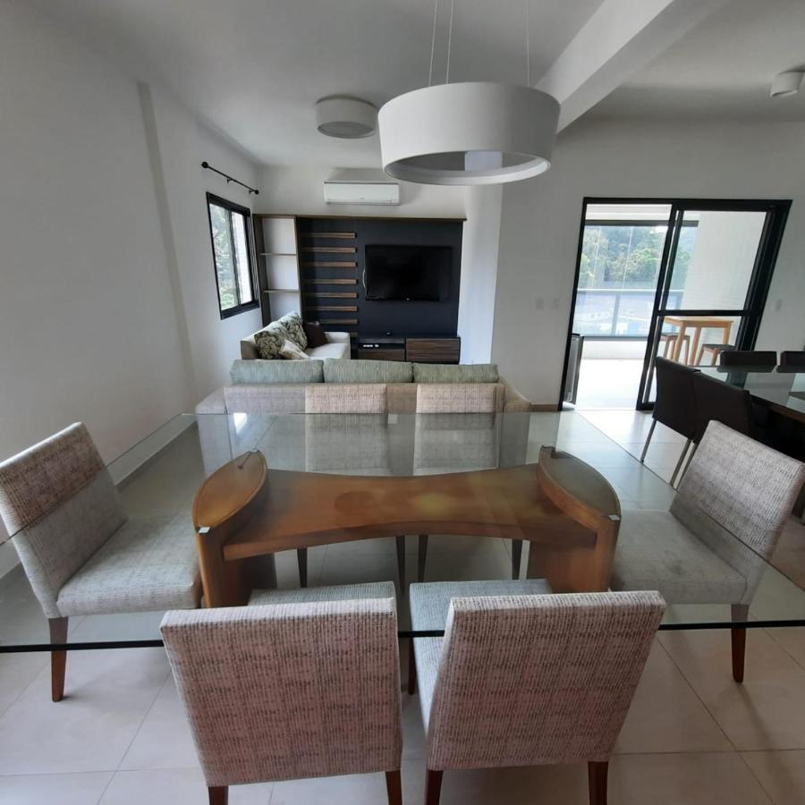 Flat Em Pitangueiras - Sacada Gourmet, 3 Dorms, Limpeza Diaria E Serv De Praia Apartment Guaruja Exterior photo