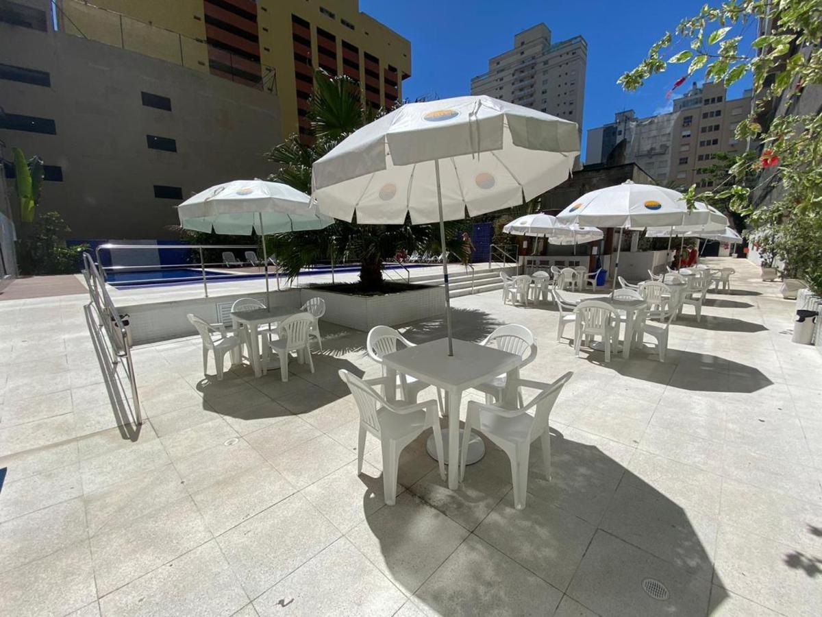 Flat Em Pitangueiras - Sacada Gourmet, 3 Dorms, Limpeza Diaria E Serv De Praia Apartment Guaruja Exterior photo
